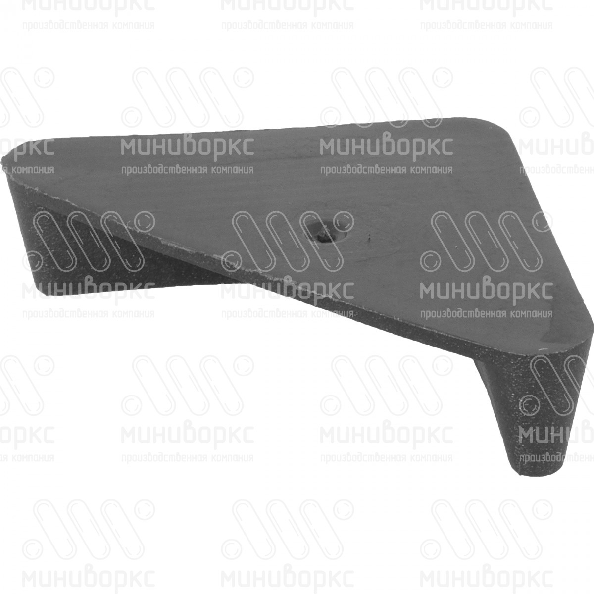 Опора пластиковая под уголок 30X30, серия SPA, цвет черный – SPA30X30 - 3