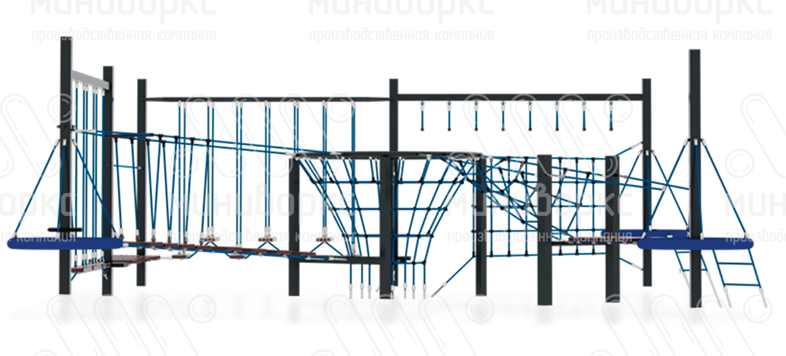 Канатные полосы препятствий – M-0005.20-02 | картинка 3