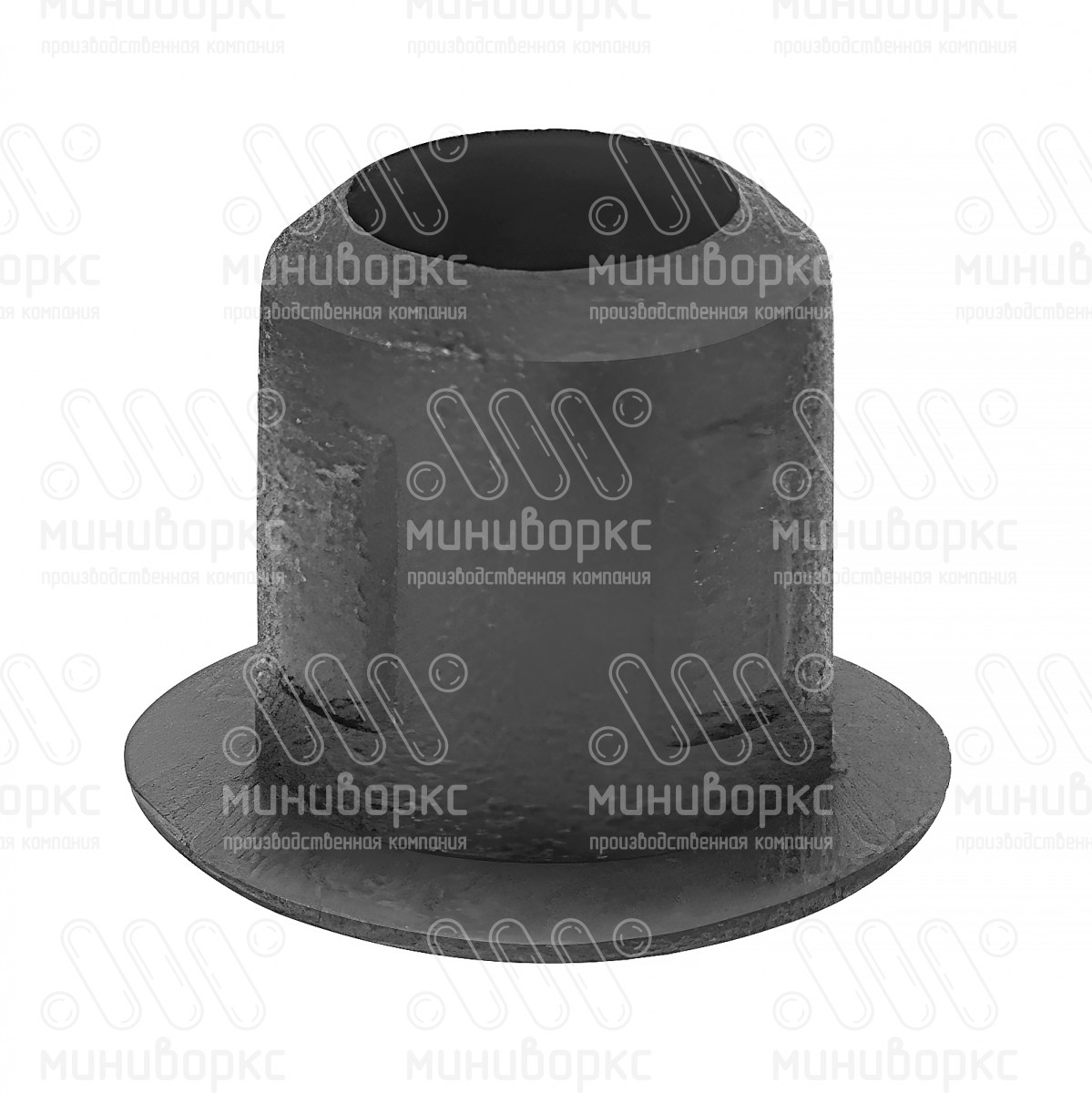 Заглушка пластиковая круглая под отверстие Ø6, цвет черный (RAL 9005) – BS68-01H - 3