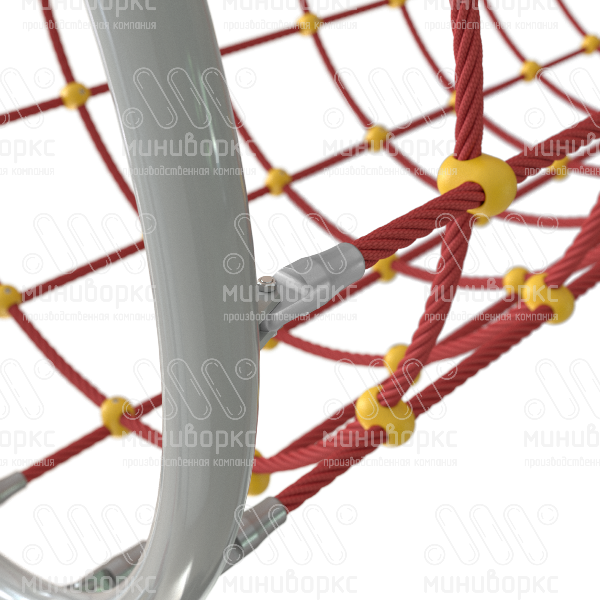 Втулка алюминиевая обжимная, для каната Ø16 мм, цвет металл – A16-TH2 - 7