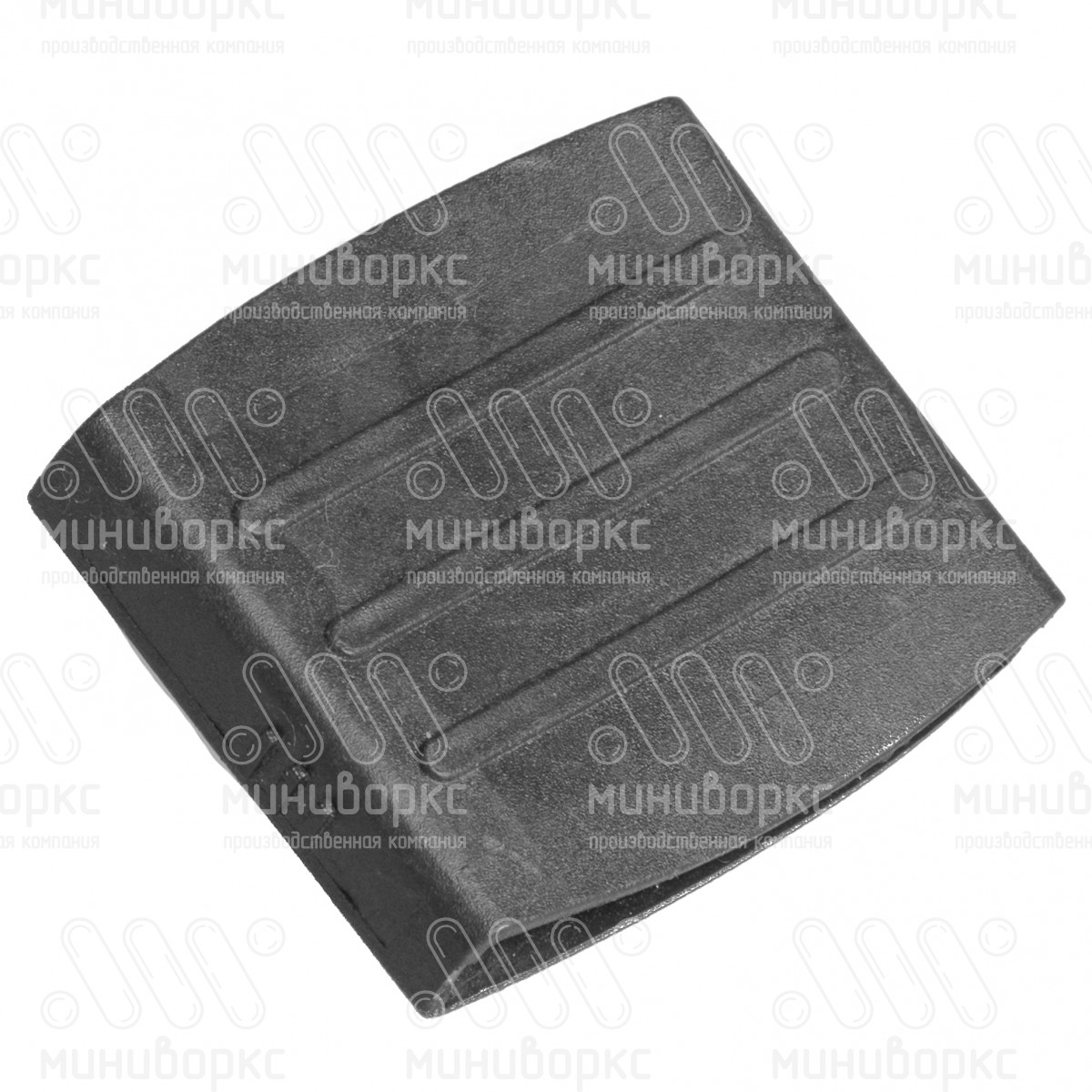 Латодержатель двойной проходной для лат сечением 8х53 мм, цвет черный – ЛД8-53-48ЧК - 2