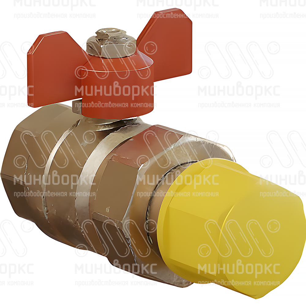 Колпачок пластиковый с внутренней резьбой M8x1, цвет желтый – CFT8x1 - 4