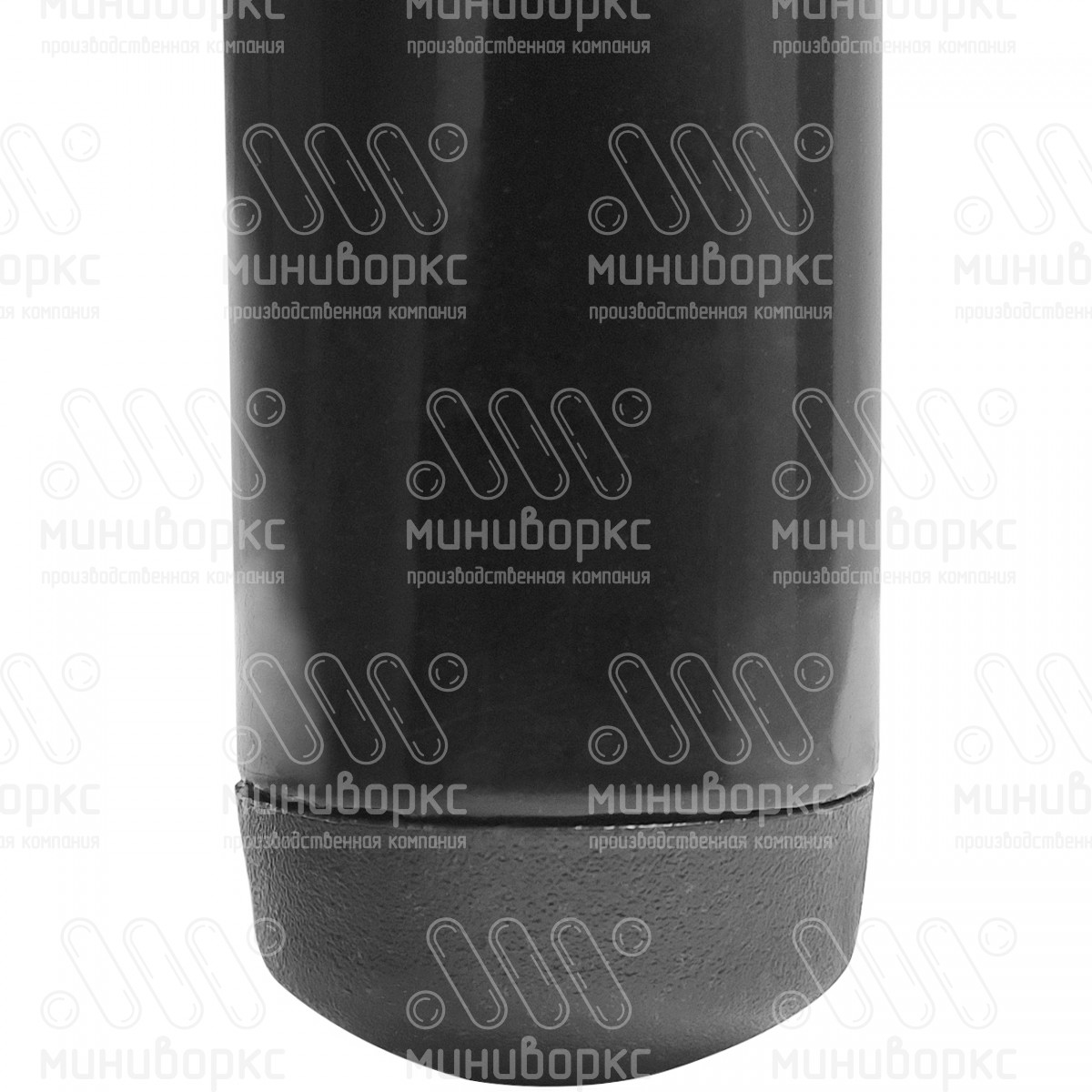 Заглушка пластиковая круглая Ø25, сферическая, стенка 0.5-2.0 мм, цвет черный – 25СЧВ - 4