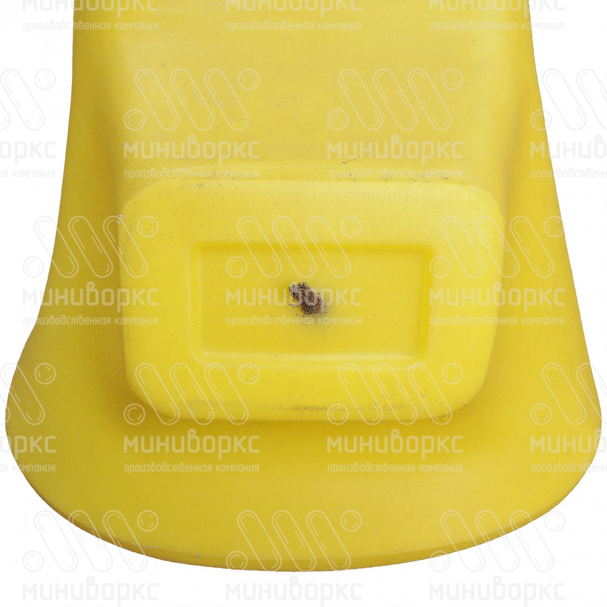 Горка пластиковая прямая с высотой спуска 900 мм, антивандальная, цвет красный – ГП0.9К - 3